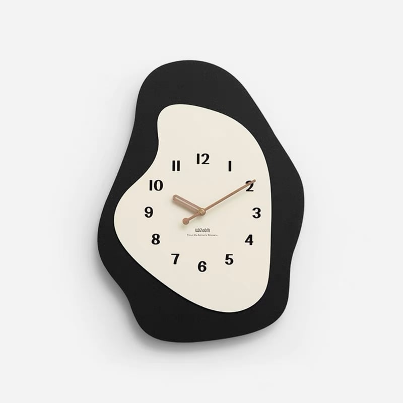 ニュアンス デザイン バイカラー クロック 全2色 掛け時計 | 70PARK