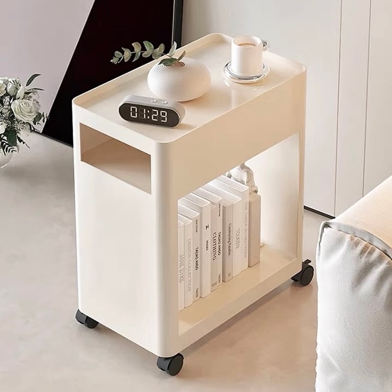 キャスター付 幅30cm アイアン 収納 ワゴン 全2色 サイドテーブル | 70PARK