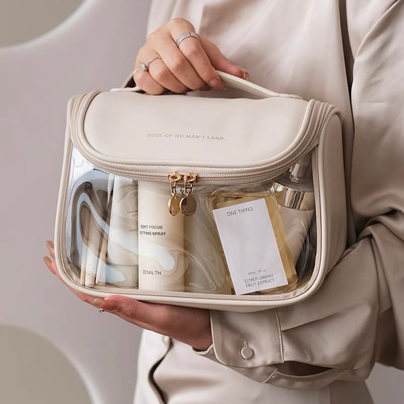 大容量 防水 コスメ 収納 ポーチ トラベル スパバッグ | 70PARK