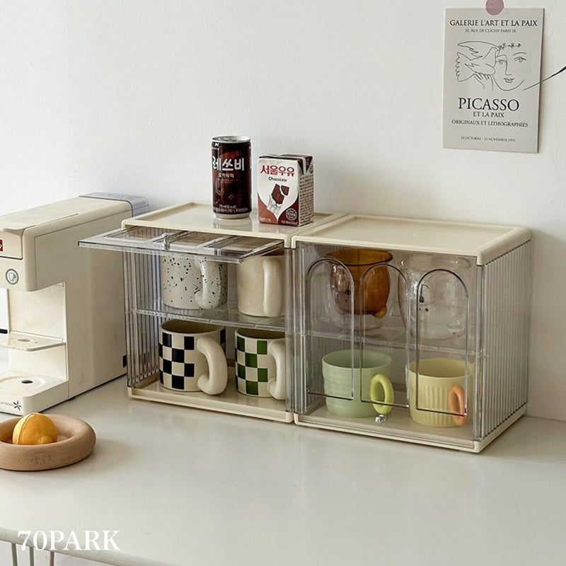 デジタル金庫 ディスプレイ 2段収納 デジタル金庫 ディスプレイ 2段収納