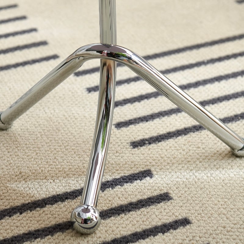 シルバー ツイストレッグ ラウンド ミニ サイドテーブル 全3色 | 70PARK