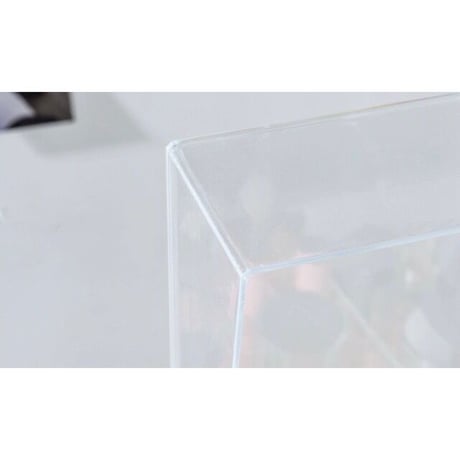 #スクエア型 クリア コスメ ボックス 全2色 メイク 収納