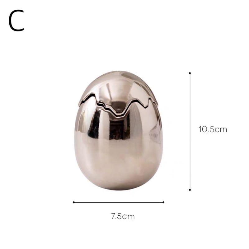 エッグ モチーフ セラミック 小物入れ 全4色 たまご 収納 | 70PARK