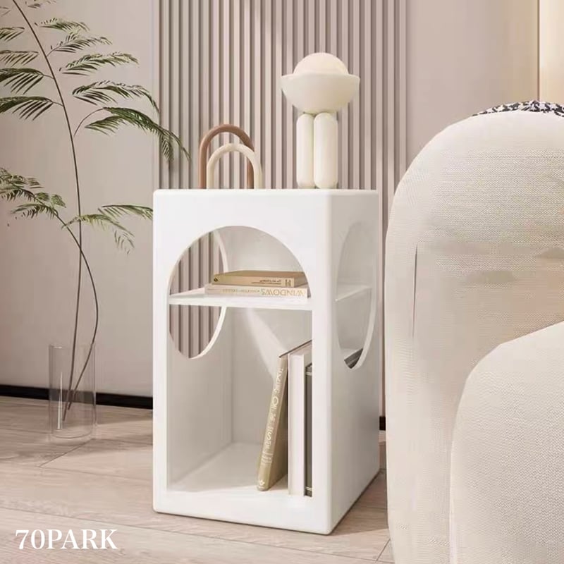 アーチ 縦長 収納 ラック サイドテーブル 全2色 棚 | 70PARK