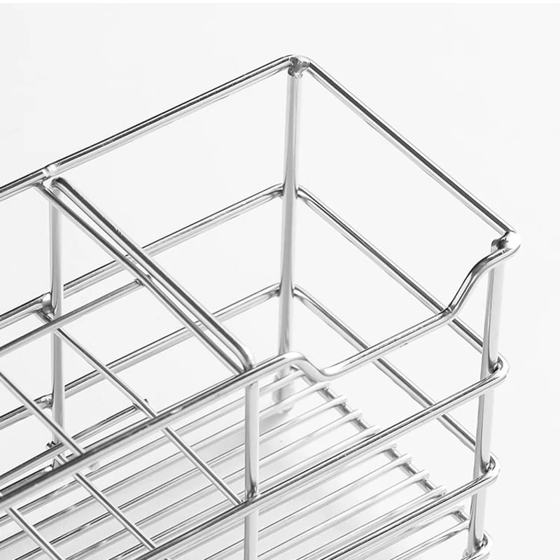 ステンレス シルバー マルチ スタンド ペン立て ブラシスタンド 収納