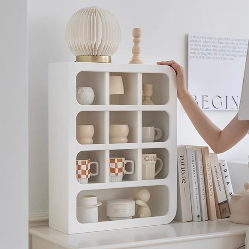 ニュアンス デザイン 格子 ディスプレイ ラック 全2色 収納 | 70PARK