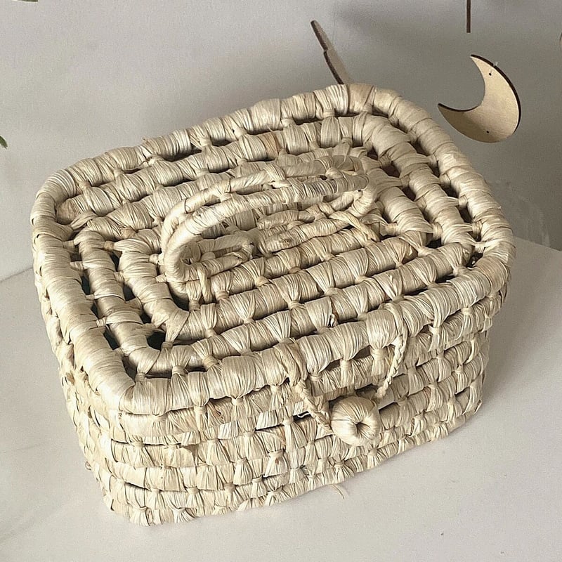 ピクニックバスケット　バスケット　籠 蓋付き ピクニック バスケット 収納 かごバッグ | 70PARK