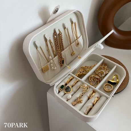 A'pearl エパール ジュエリーボックス ベージュ 新品 未使用 A'pearl エパール ジュエリーボックス ベージュ 新品 未使用 A