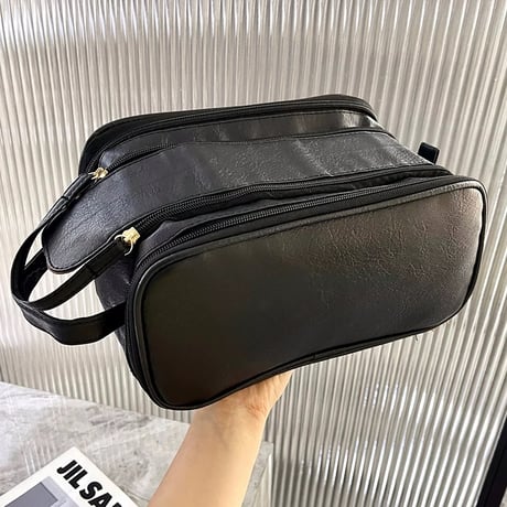 #大容量 収納 ビッグ コスメポーチ 全3色 メイクポーチ トラベルポーチ