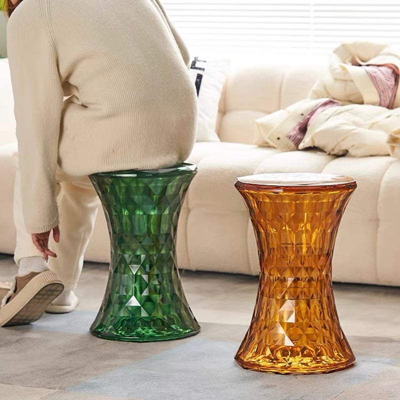 アクリルスツール　クリア　サイドテーブル　dinos アクリルスツール クリア サイドテーブル dinos クリア カラー