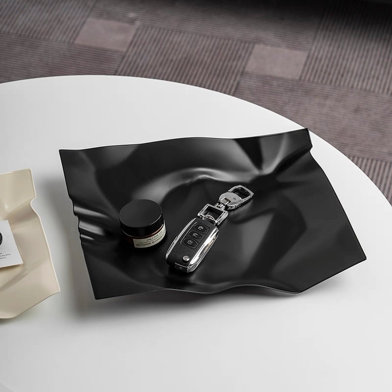 スクエア モノトーン アクセサリー トレイ 全2色 小物置き スクエア モノトーン アクセサリー トレイ 全2色 小物置き