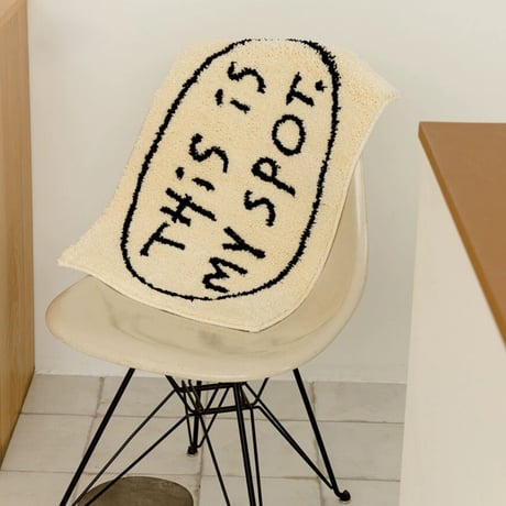 #モノトーン メッセージ入り ドア 玄関 マット 50×80 吸水 滑り止め タフテッド