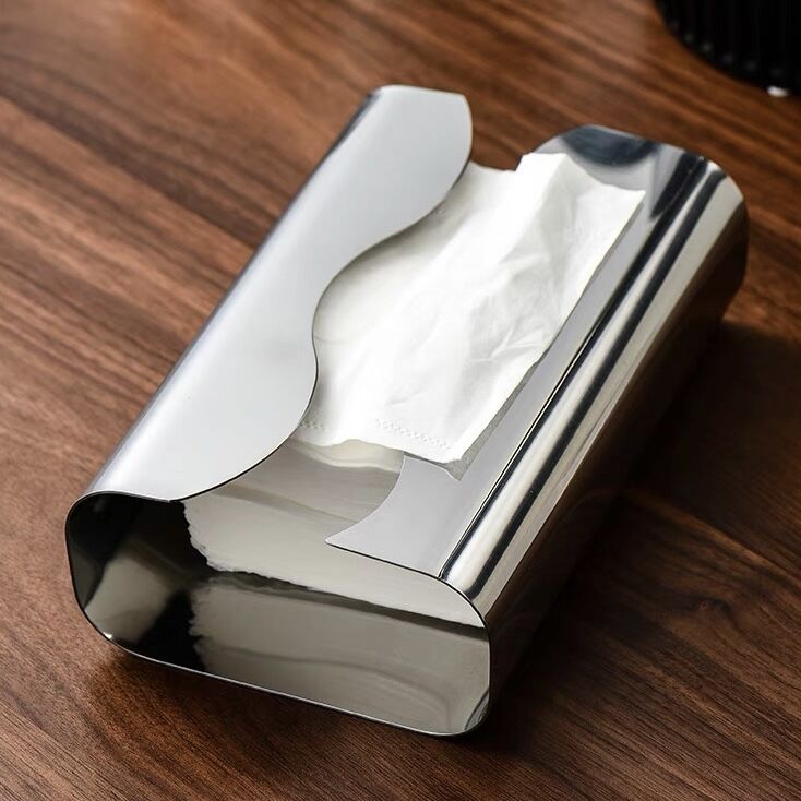 P.F.S. ステンレス製 ティッシュケース Amazon.co.jp: ティッシュケース ステンレス製 ティッシュ