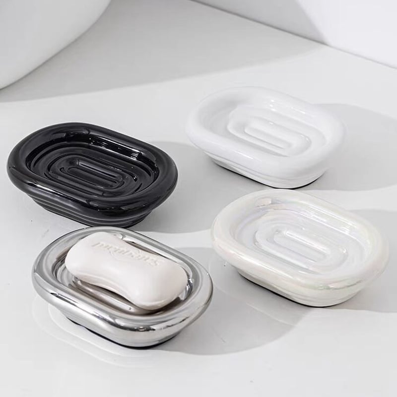 チャビー セラミック ソープディッシュ 全4色 石鹸置き | 70PARK