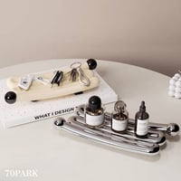 #ユニーク デザイン セラミック チャビー トレイ 全4種 収納