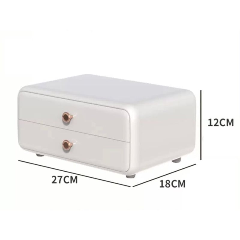 美品・非売品】ジルスチュアート ガラスコスメ収納 引き出し