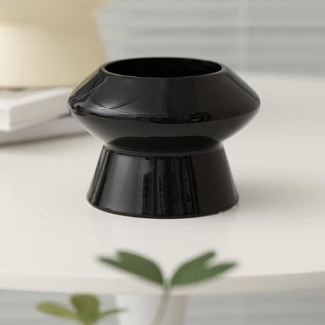 #UFO型 シンプル モダン セラミック 鉢カバー 全4色 植木鉢