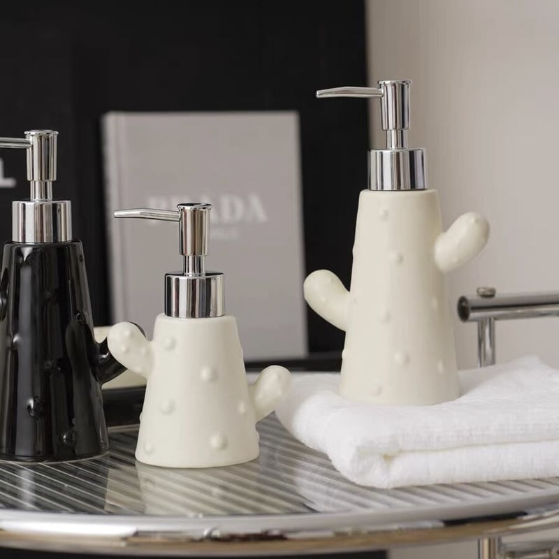 2点セット サボテン セラミック ディスペンサー 全4色 | 70PARK