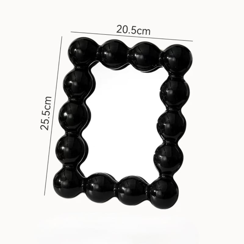 ボンボン ボール セラミック ミラー 全3色 卓上 壁掛け | 70PARK