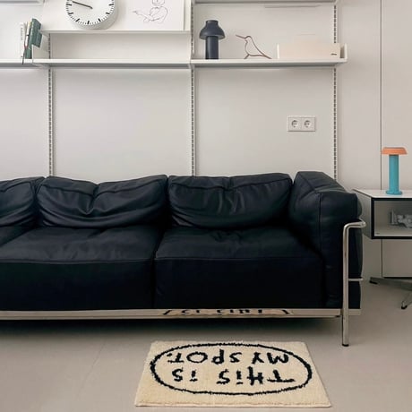 #モノトーン メッセージ入り ドア 玄関 マット 50×80 吸水 滑り止め タフテッド