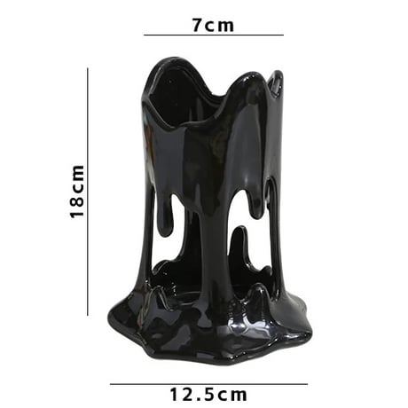 #メルティング セラミック ブラシスタンド 全4種 キャンドルホルダー 収納