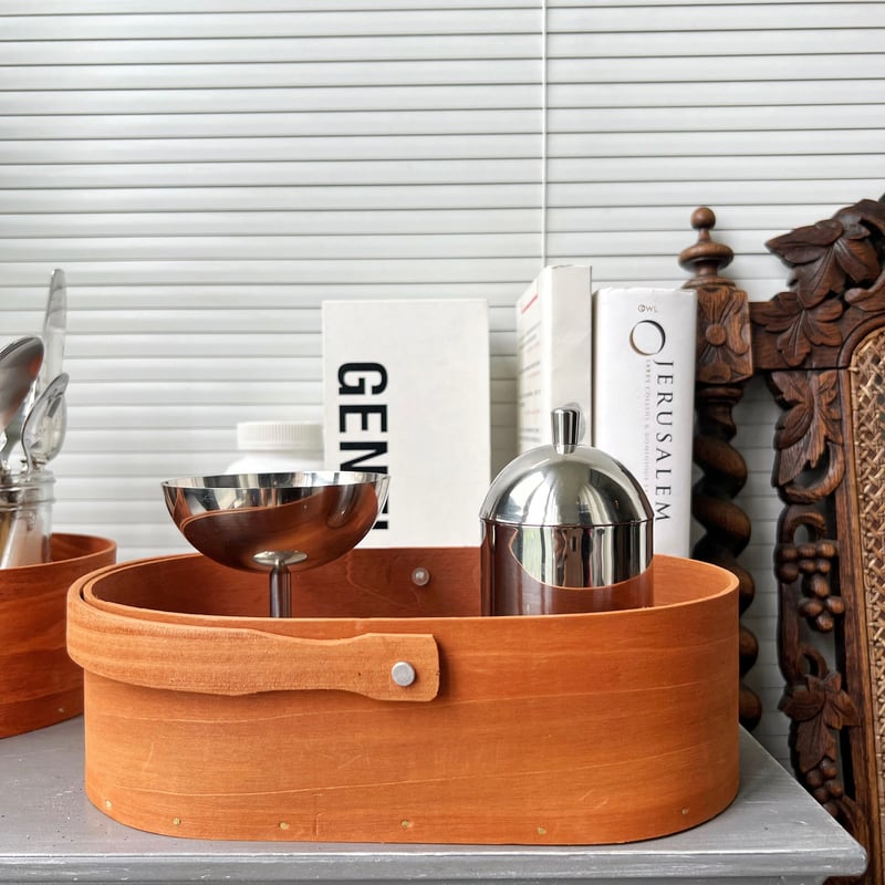 持ち手付き ウッド シェーカーボックス 収納 カゴ | 70PARK