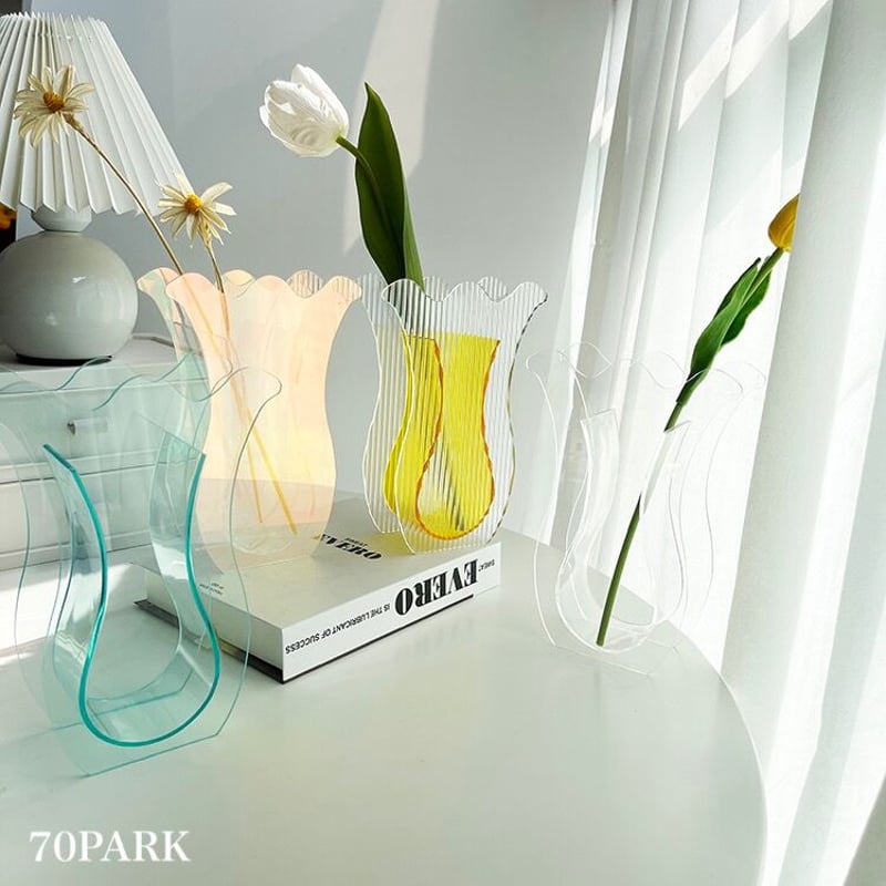 限定SALE 日本未発売 ポーリッシュポタリー 花瓶 花器 チューリップデザイン 花器−ポーリッシュポタリー(ポーランド食器)