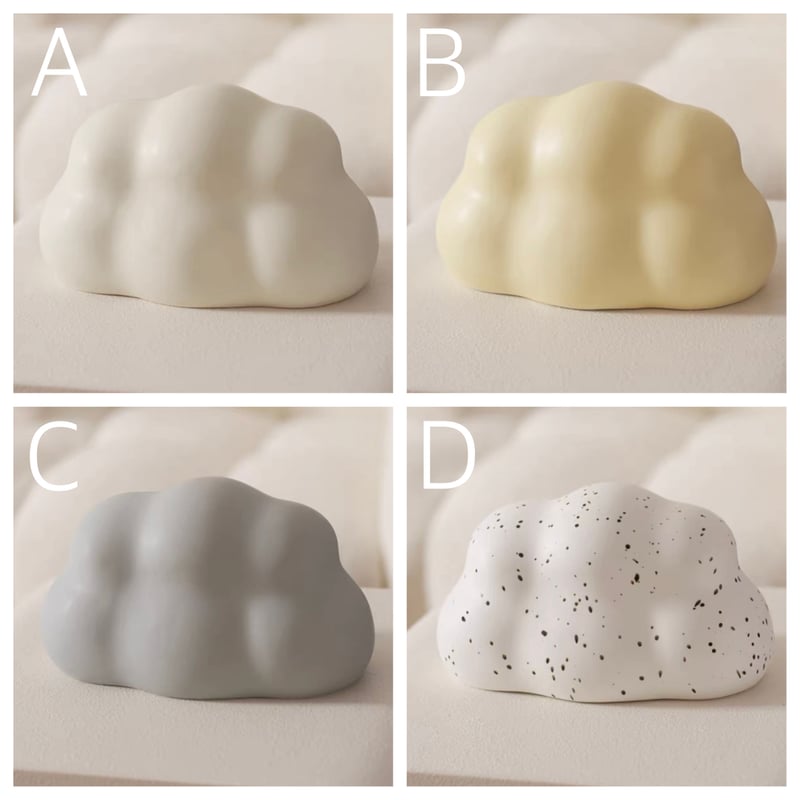 クラウド セラミック ティッシュケース 全4色 雲モチーフ | 70PARK