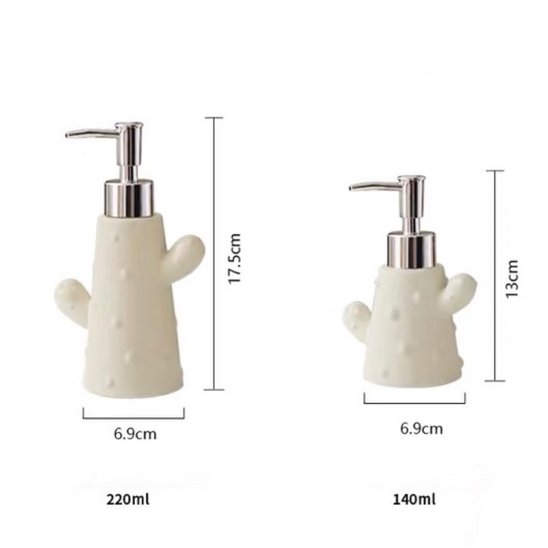 2点セット サボテン セラミック ディスペンサー 全4色 | 70PARK