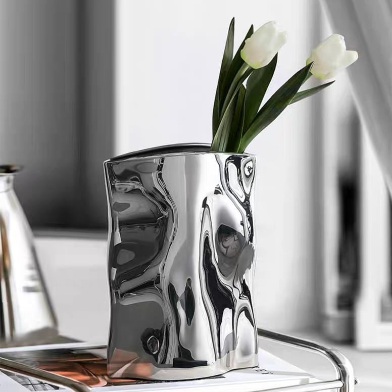 花瓶17 FLOWER VASE ZIGZAG 花器 花瓶 フラワーベース（フラワーベース