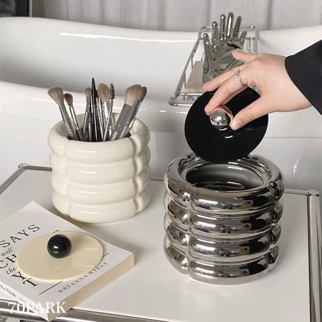 Rady 蓋付きコットンケーストロピカルフラワー　アイリスフラワー　ピンクブルー Rady 蓋付きコットンケーストロピカルフラワーアイリスフラワー