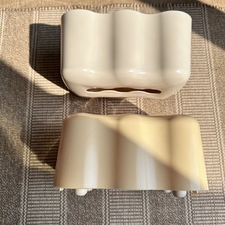 【即納】#うねうね ウエーブ ティッシュケース 全2色
