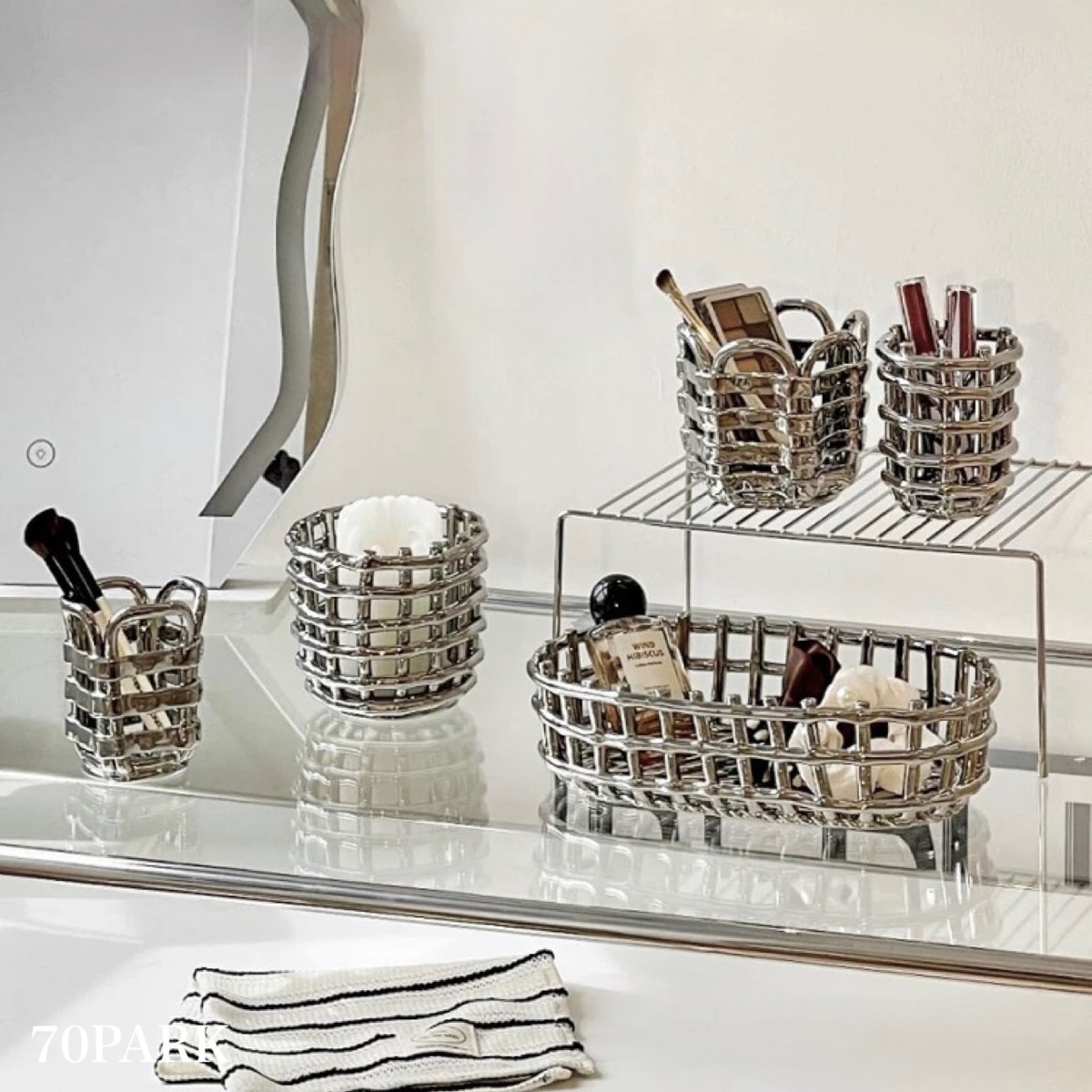 ☆シルバー ペア キャンドルホルダー ゴーハム