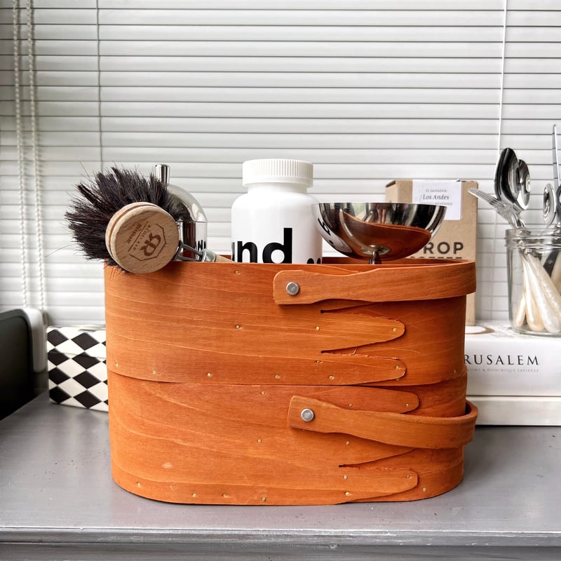 持ち手付き ウッド シェーカーボックス 収納 カゴ | 70PARK