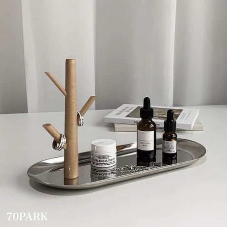 #ツリー型  アクセサリー 鍵 スタンド トレイ 全2タイプ