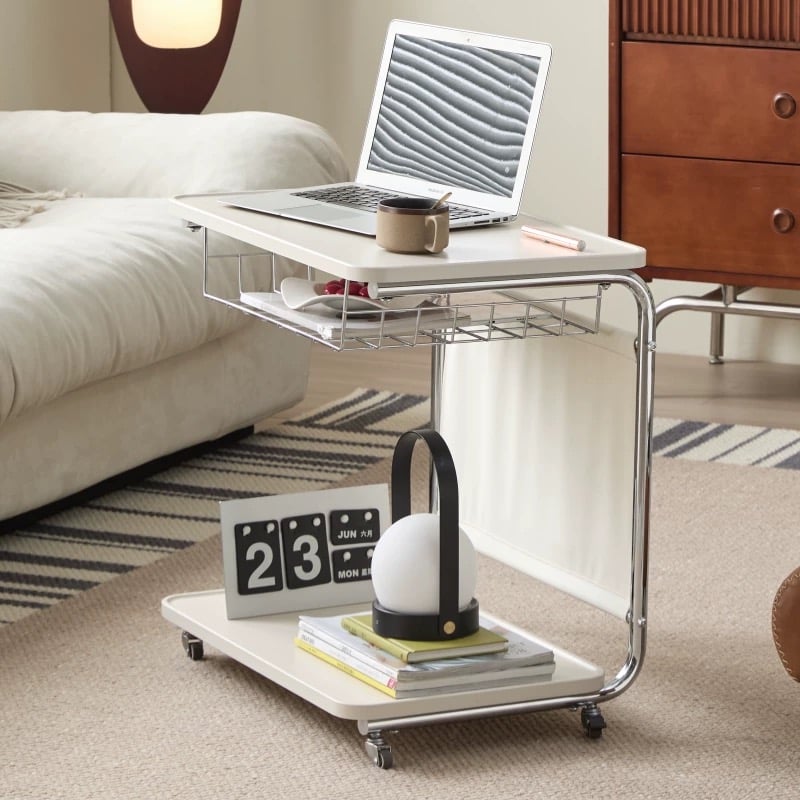 実用的　多機能　サイドテーブル　収納たくさん　コの字型 実用的 多機能 サイドテーブル 収納たくさん コの字型