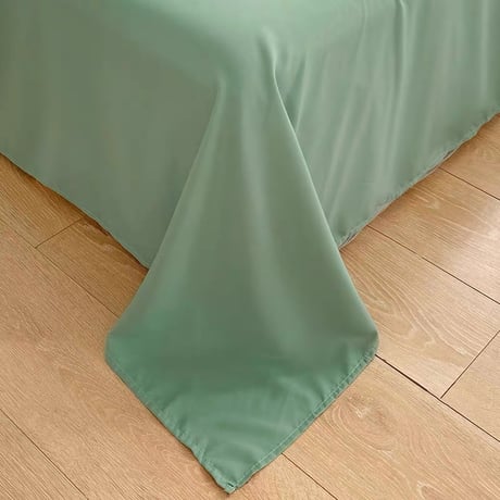 #グリーン ダブル ストライプ 布団カバーセット 全2種 ベッドカバー