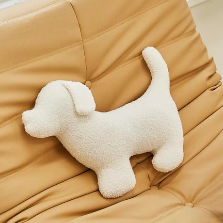 #もこもこ ドッグ クッション 抱き枕 全2色 犬 ぬいぐるみ 50cm