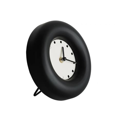 #チャビー ラウンド クロック 全2色 置き時計 壁掛け