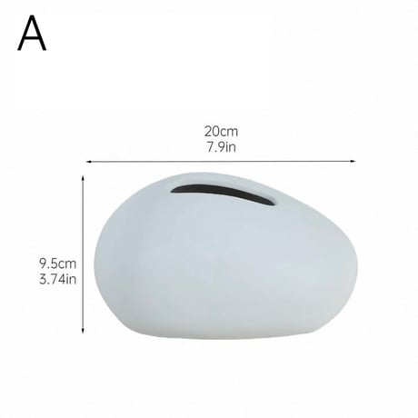 #セラミック マウス型 ティッシュケース 全4色 メタリック