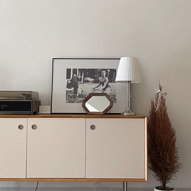 ウッドフレーム　鏡　ミラー　西海岸　カリフォルニア家具 ウッドフレーム鏡ミラー西海岸カリフォルニア家具