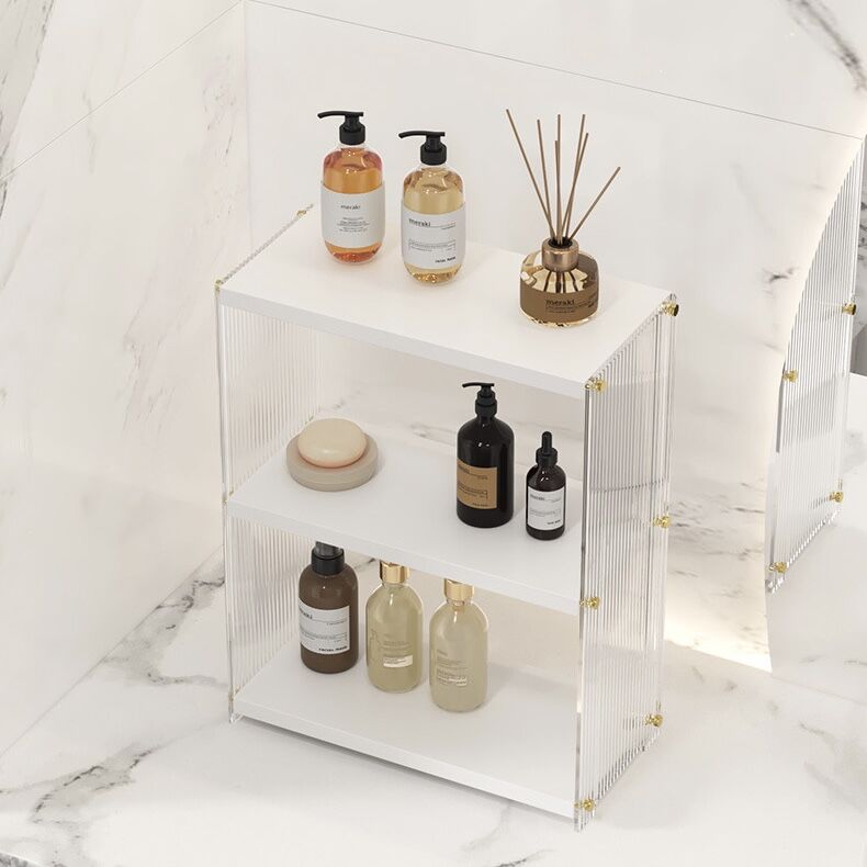 ホワイトフレア デラックス ボックス カラーボックス 幅34.5cm 扉付き キューブ型 組み合わせラック