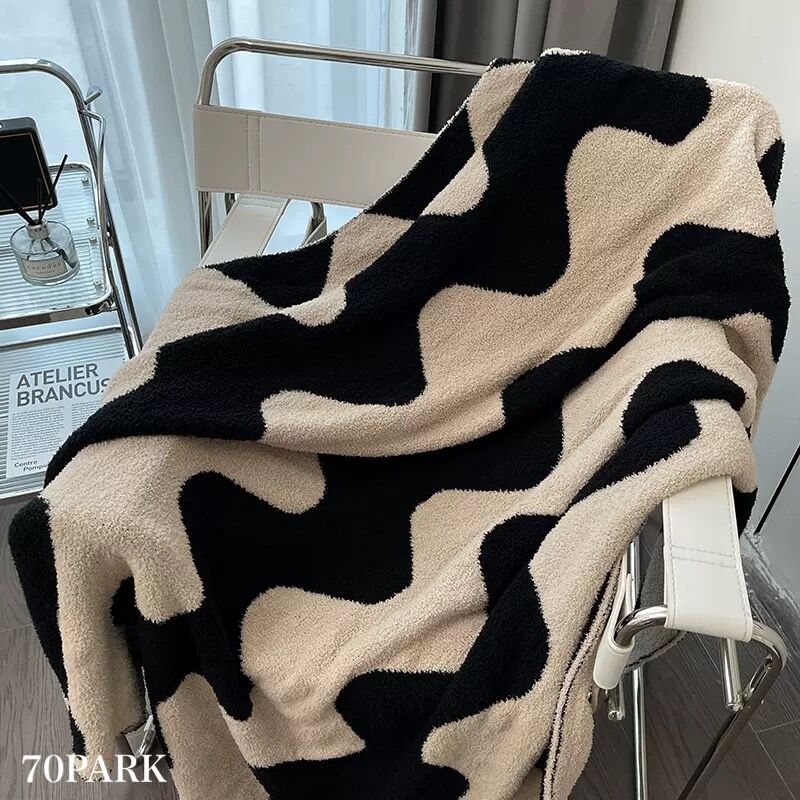 なみなみ ウエーブ ブランケット 130×170 膝掛け | 70PARK