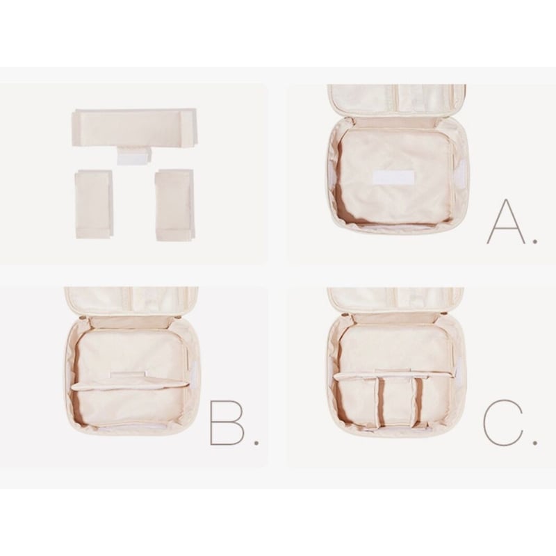 XXL 大容量 コスメ 収納 ポーチ 全2色 トラベルポーチ | 70PARK