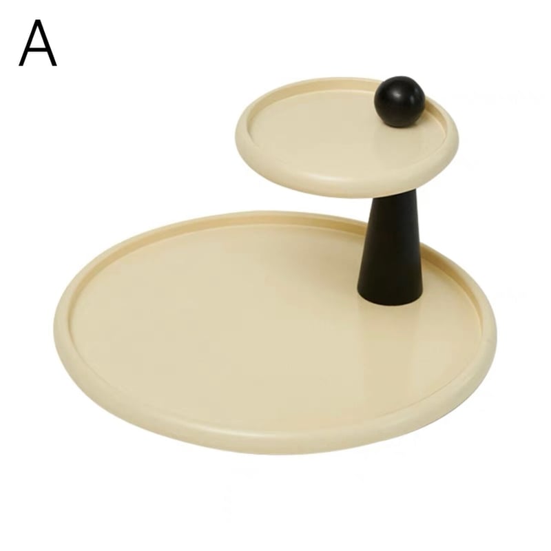 可動式 二段 ラウンド アクセサリー トレイ 全2種 収納 | 70PARK