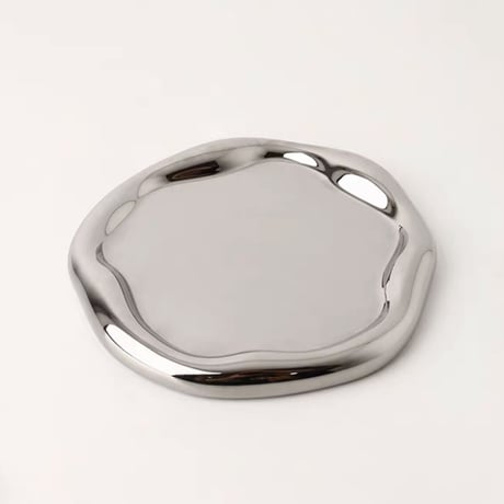 #チャビー ラウンド アクセサリー トレイ 全2色 プレート