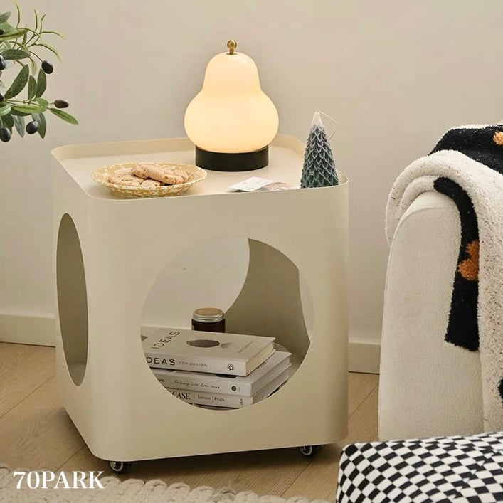 キャスター付きアイアンテーブル アイアンテーブル©（キャスター付き） ローテーブル・リビング