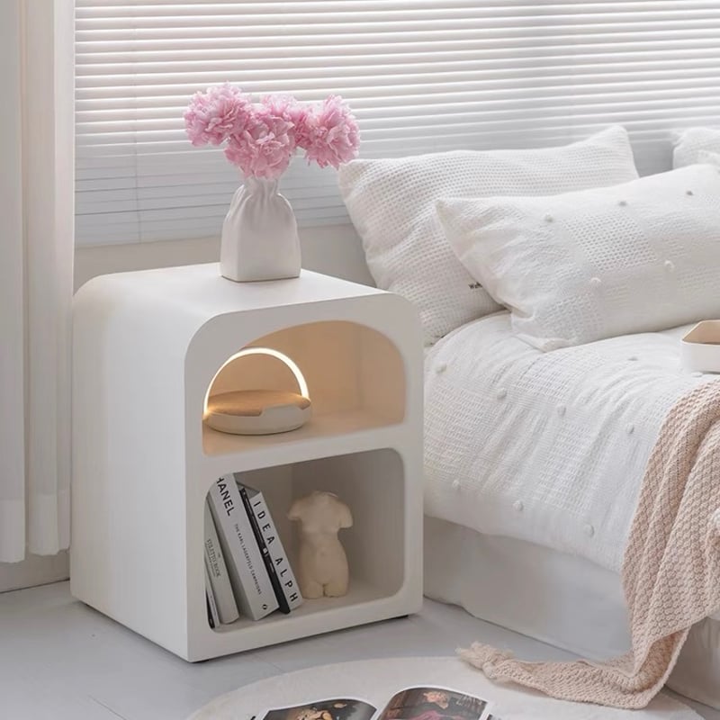 アーチ ドーム 二段 収納 ラック サイドテーブル 全2色 棚 | 70PARK