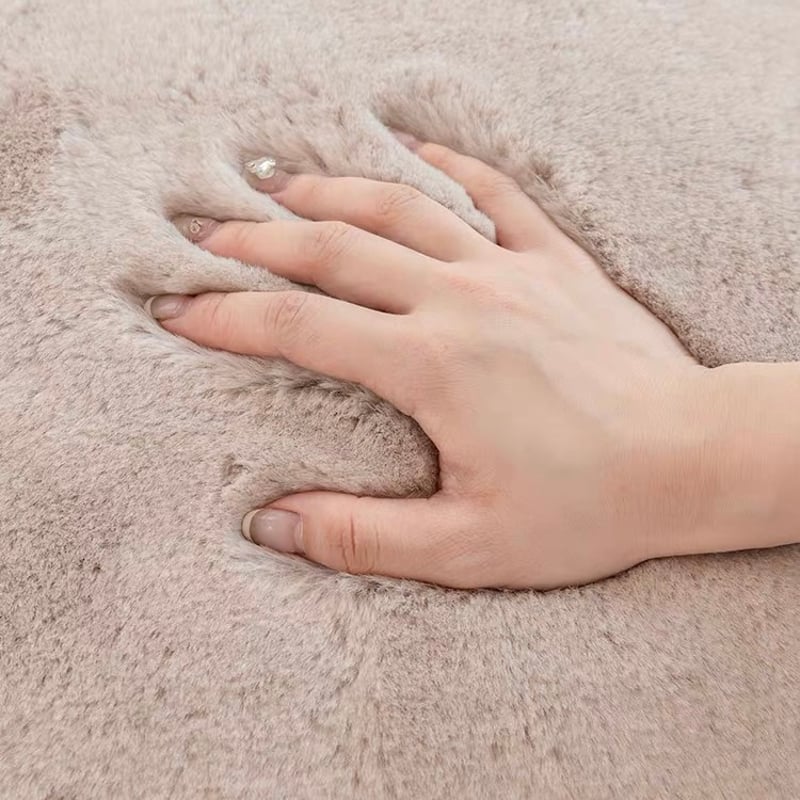 ◆フィスバ◆クッションカバーのみ◆2点◆45cm◆Z-2507CU6◆ クッションカバー(ファーFU2501 BR 45×45cm) | ニトリネット