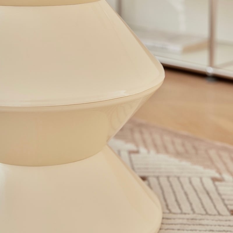 ジグザグ ラウンド 三段 サイドテーブル スツール 全2色 | 70PARK